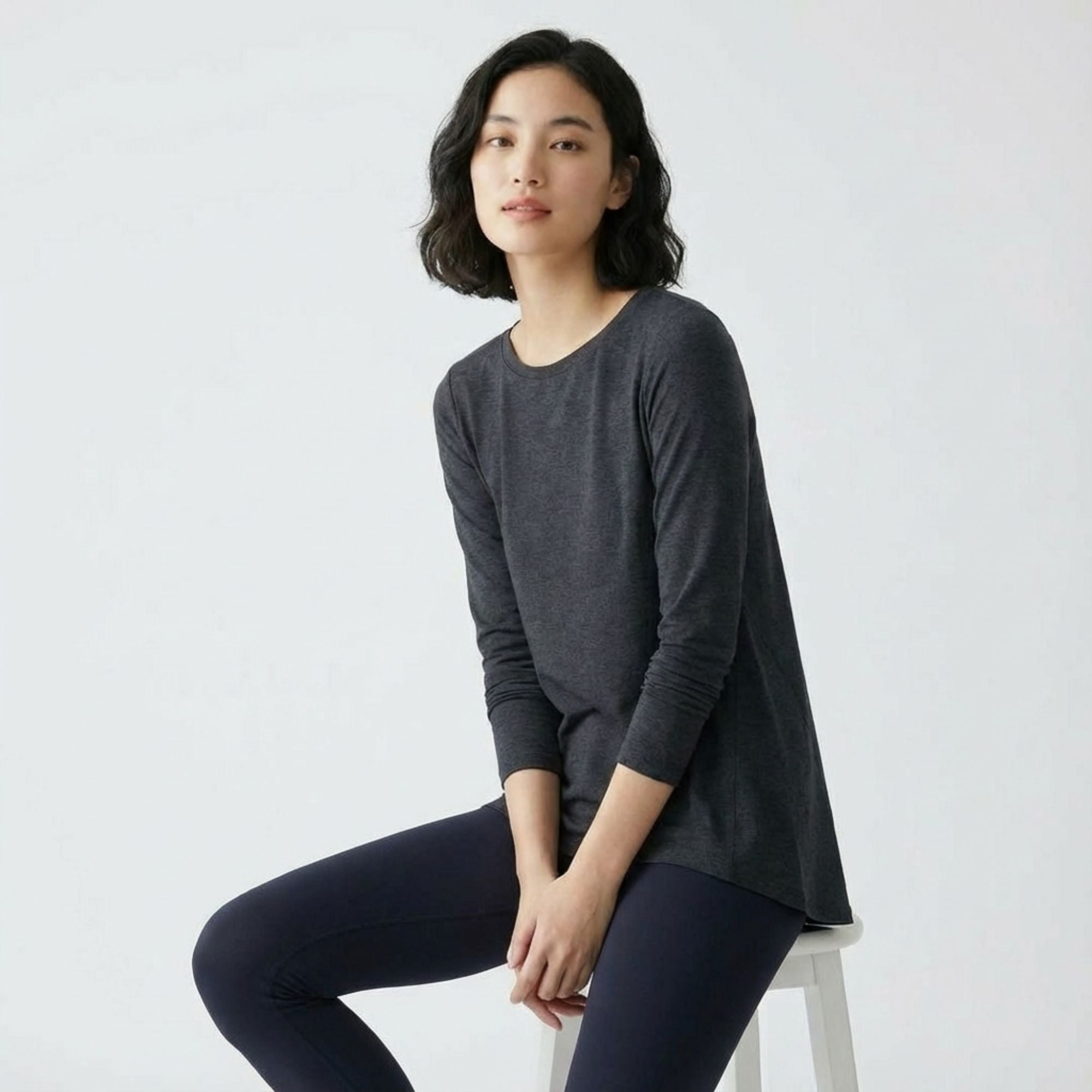 Silktouch TENCEL™休闲长袖上衣