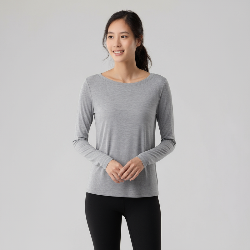 Silktouch TENCEL™ Modal Air Long Sleeve Relaxed Fit Top