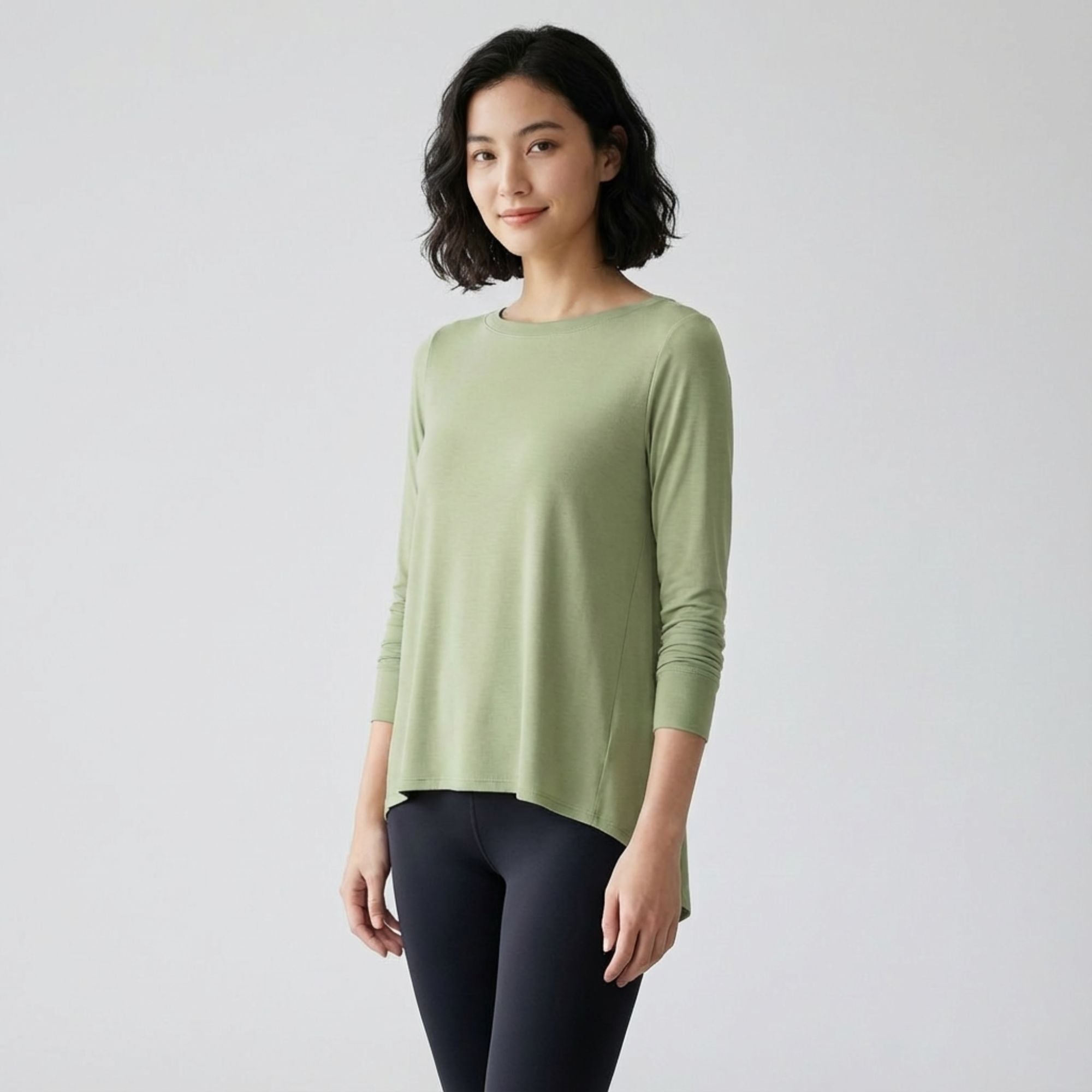 Silktouch TENCEL™休闲长袖上衣