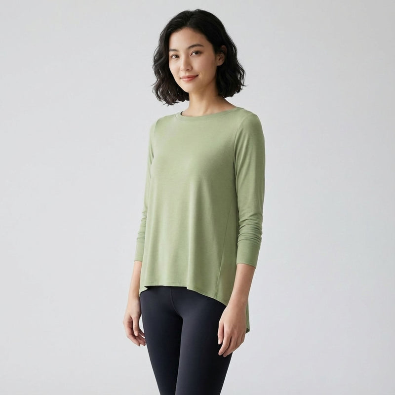 Silktouch TENCEL™休闲长袖上衣