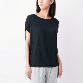 Silktouch TENCEL™ Micro Modal Air Round Neck Cap Sleeve Tee
