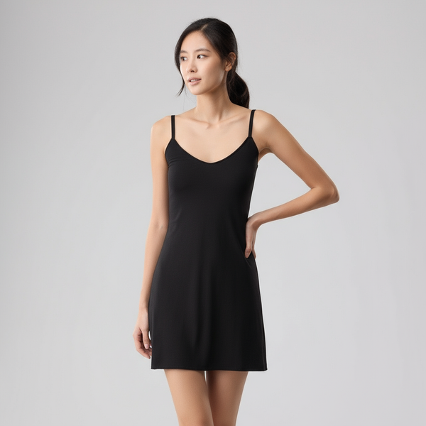Silktouch TENCEL™ Modal Air Slip Dress With Removable Pads