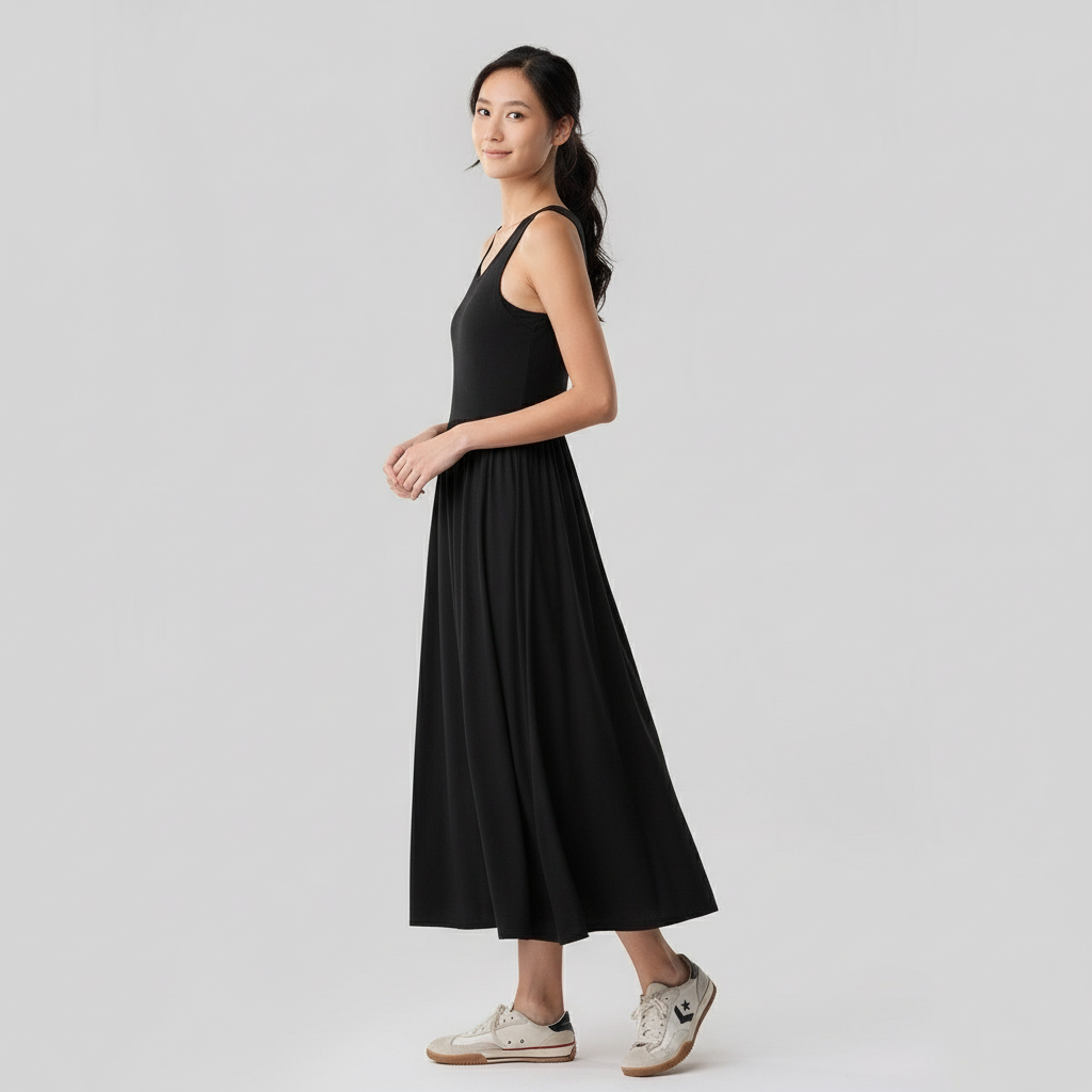 Silktouch TENCEL™ Elegant Maxi Dress