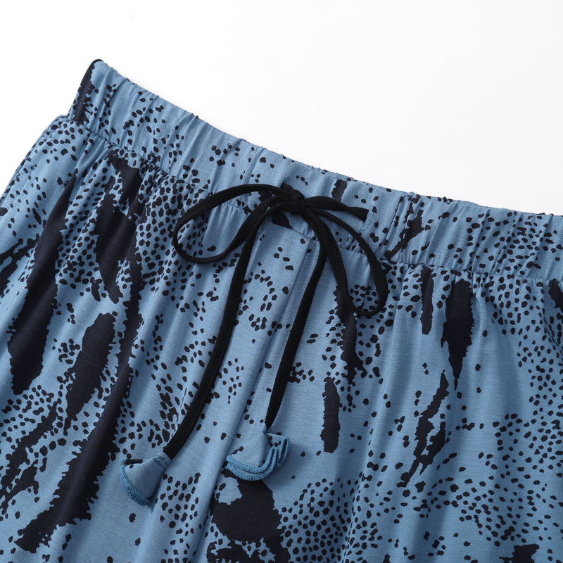 Silktouch TENCEL™ 印花阔脚裤