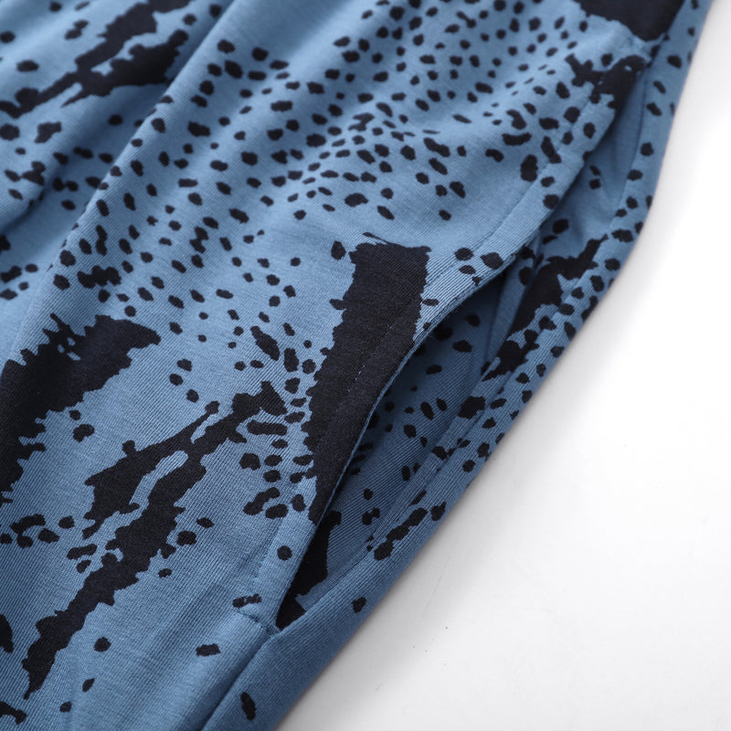 Silktouch TENCEL™ 印花阔脚裤