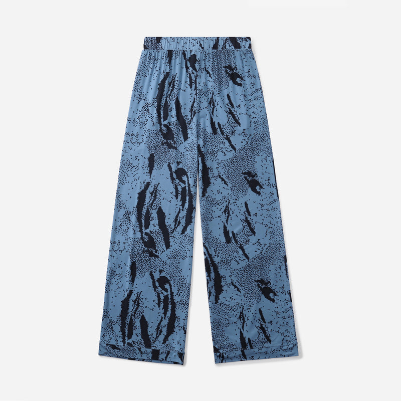 Silktouch TENCEL™ 印花阔脚裤