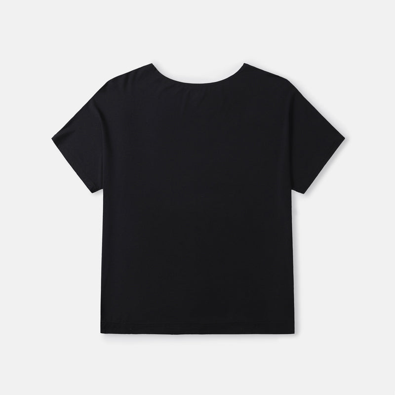 Silktouch TENCEL™  大圆领短袖Tee
