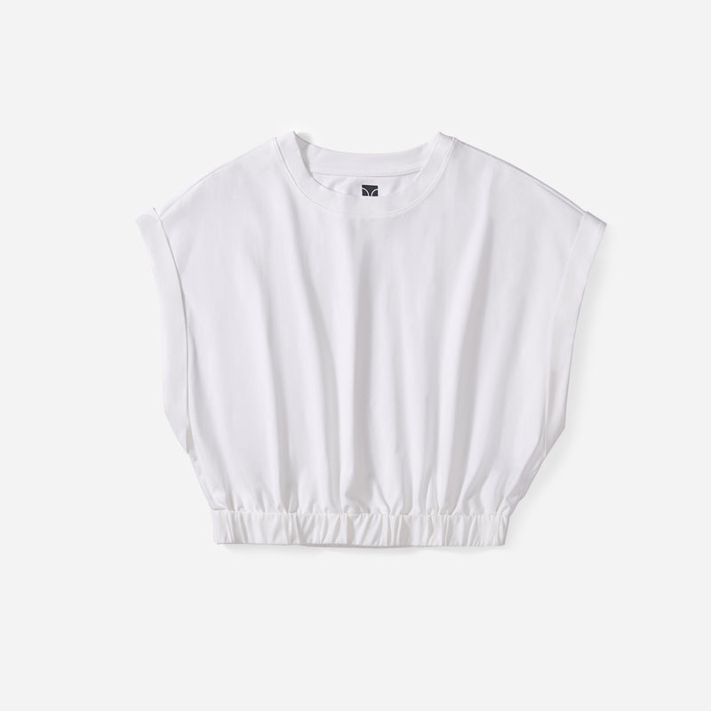 Cool Cotton 棉质短版上衣