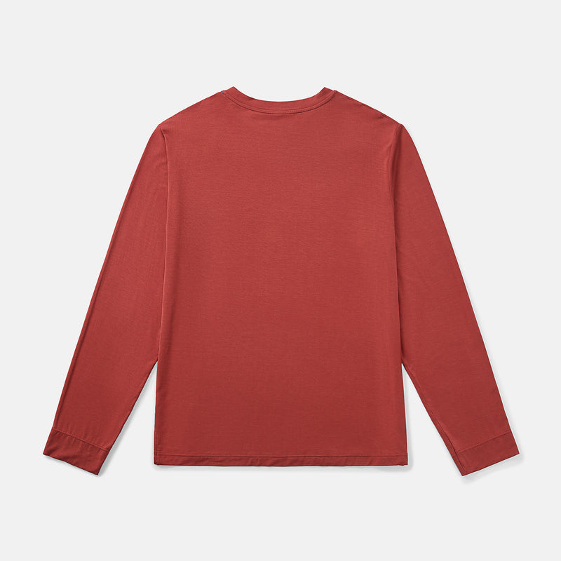 Silktouch TENCEL™ Modal Air Long Sleeve Tee with Chest Pocket