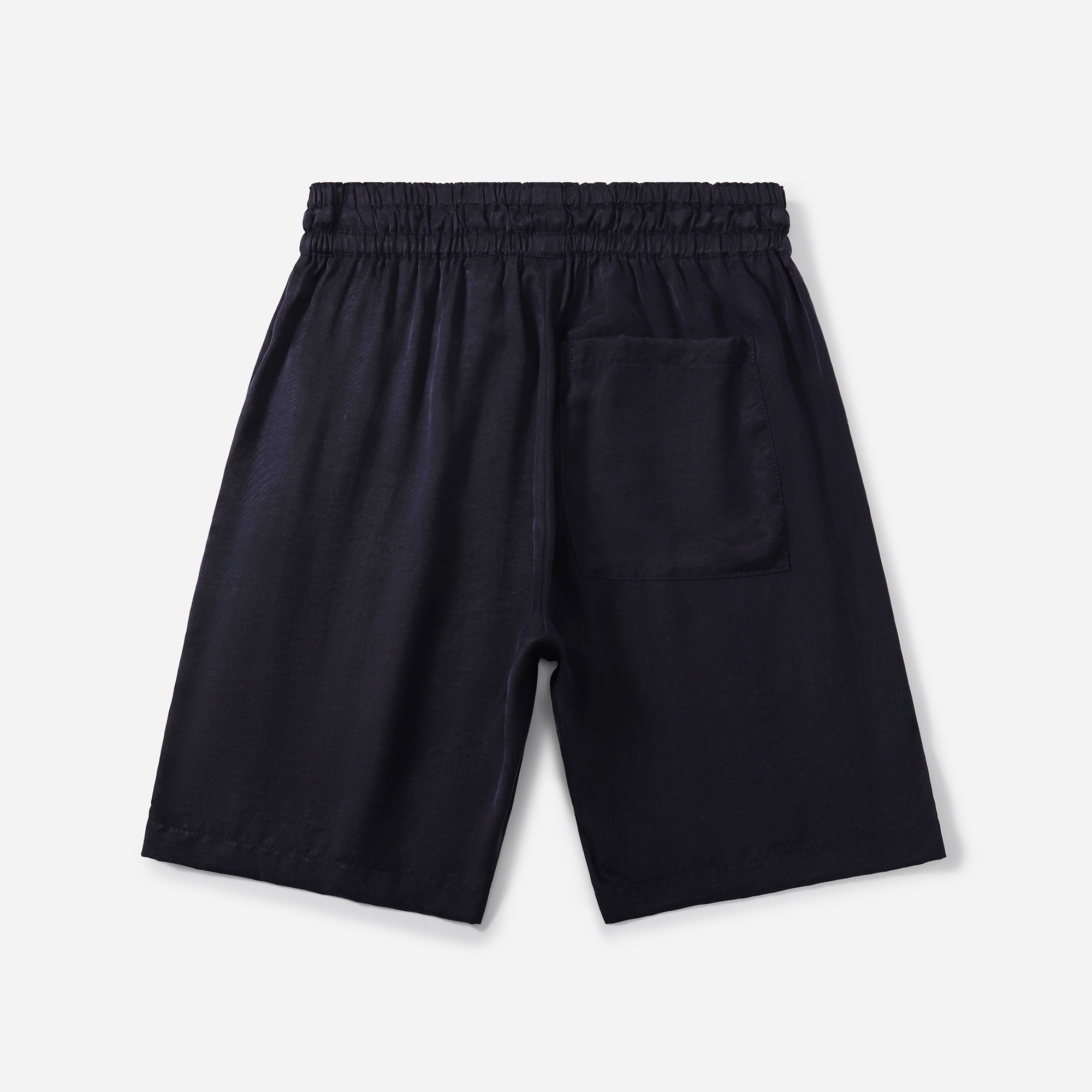 Flow TENCEL™ LUXE Shorts with elastic waistband, eco-friendly, soft, and lightweight fabric.