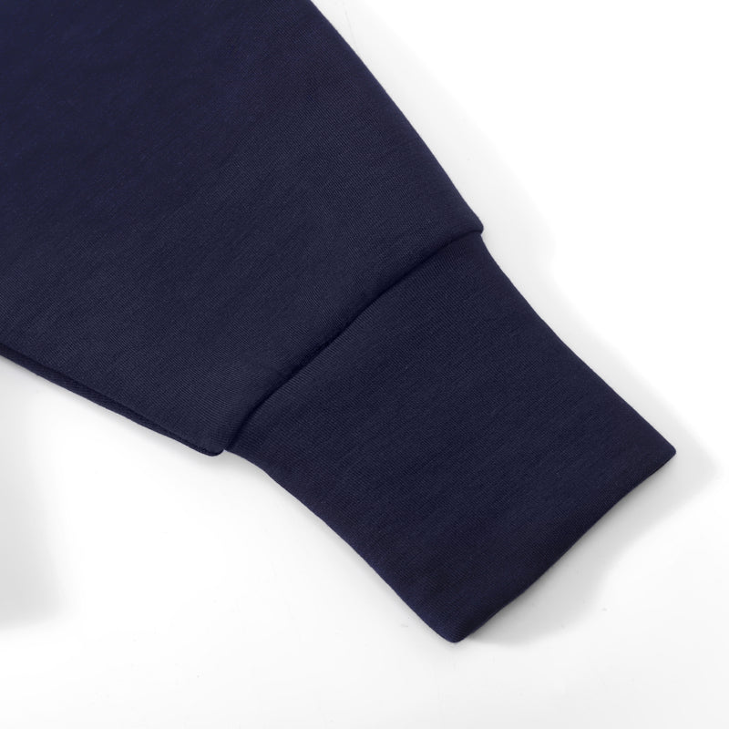 Double Knit TENCEL™ Modal Cotton Long Sleeve Top