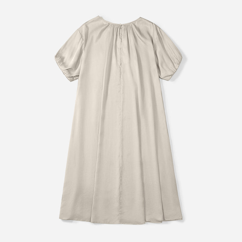 Flow TENCEL™ LUXE 缎光连身裙(日本制)