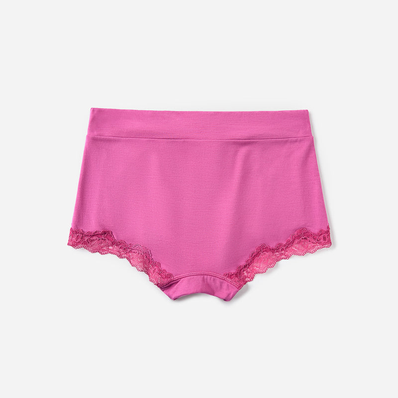 Silktouch TENCEL™ Modal Air Boyshorts with Lace