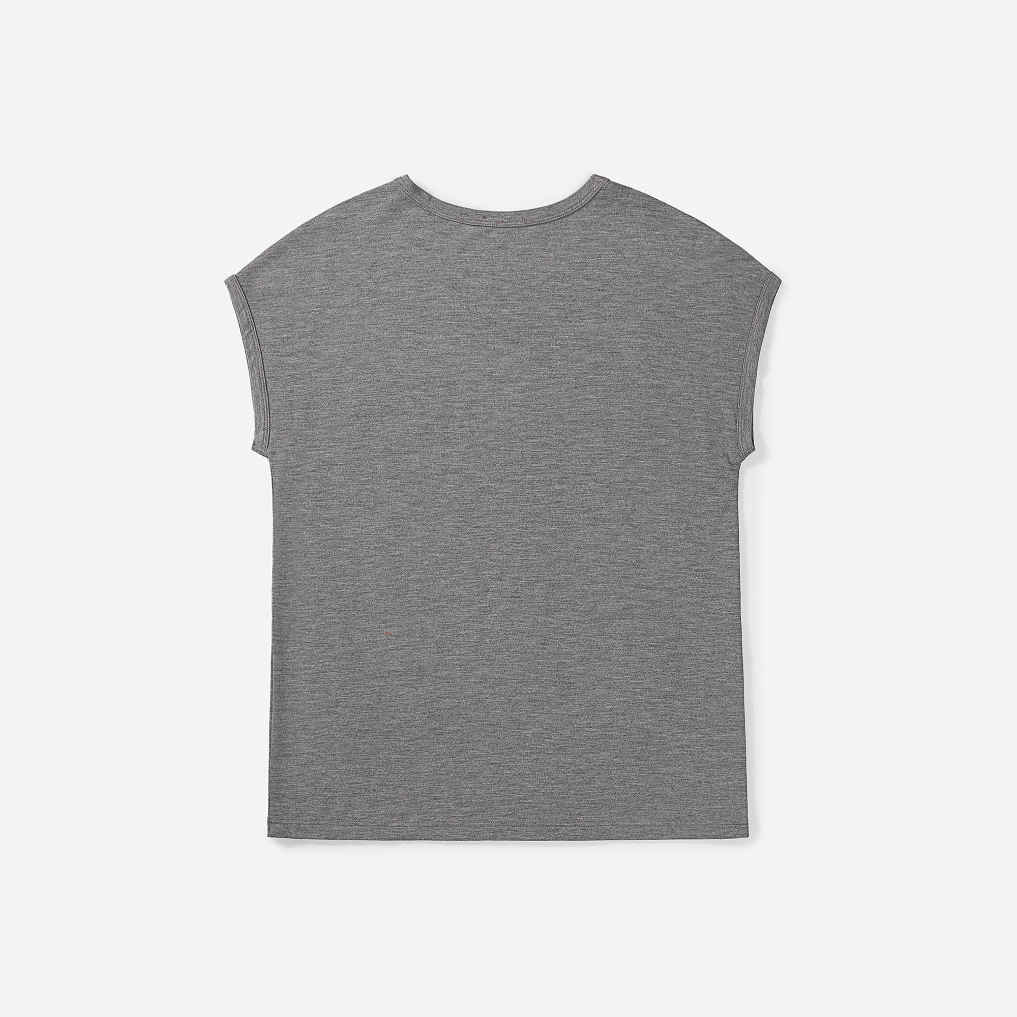 Eco Color Cap Sleeve Round Neck Tee