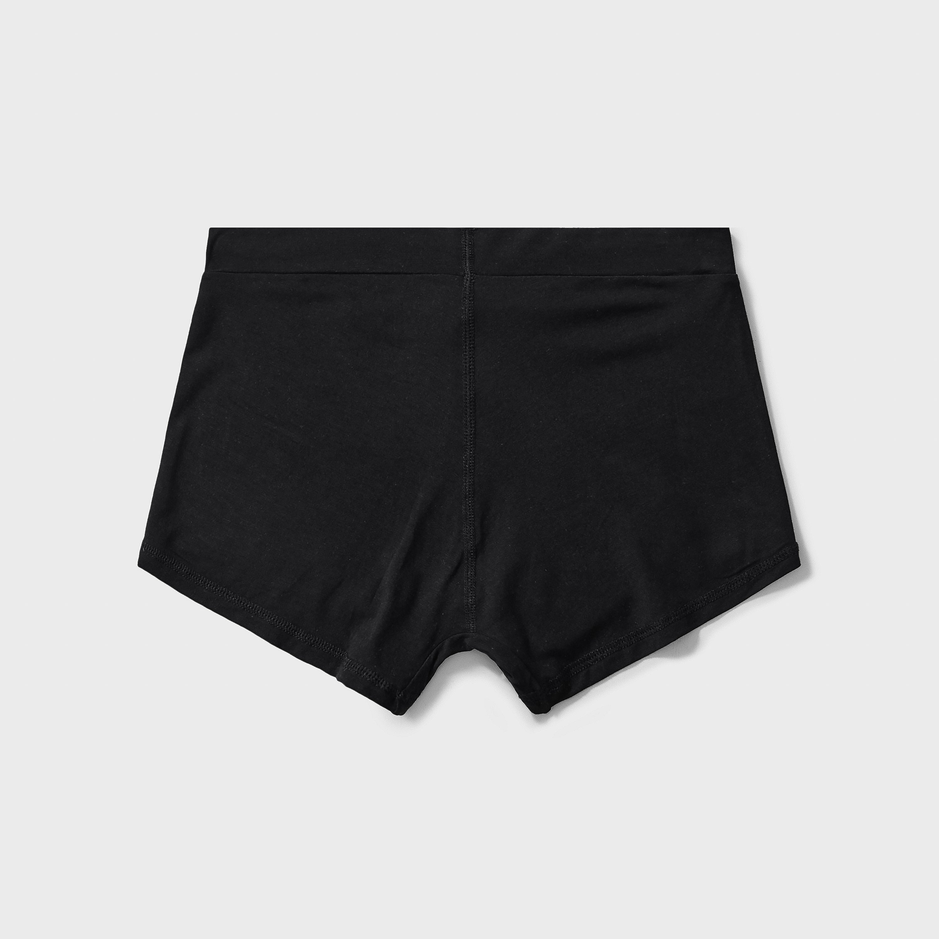 4 Pack Silktouch TENCEL™ Modal Air Boyshorts, soft, breathable, eco-friendly comfort.