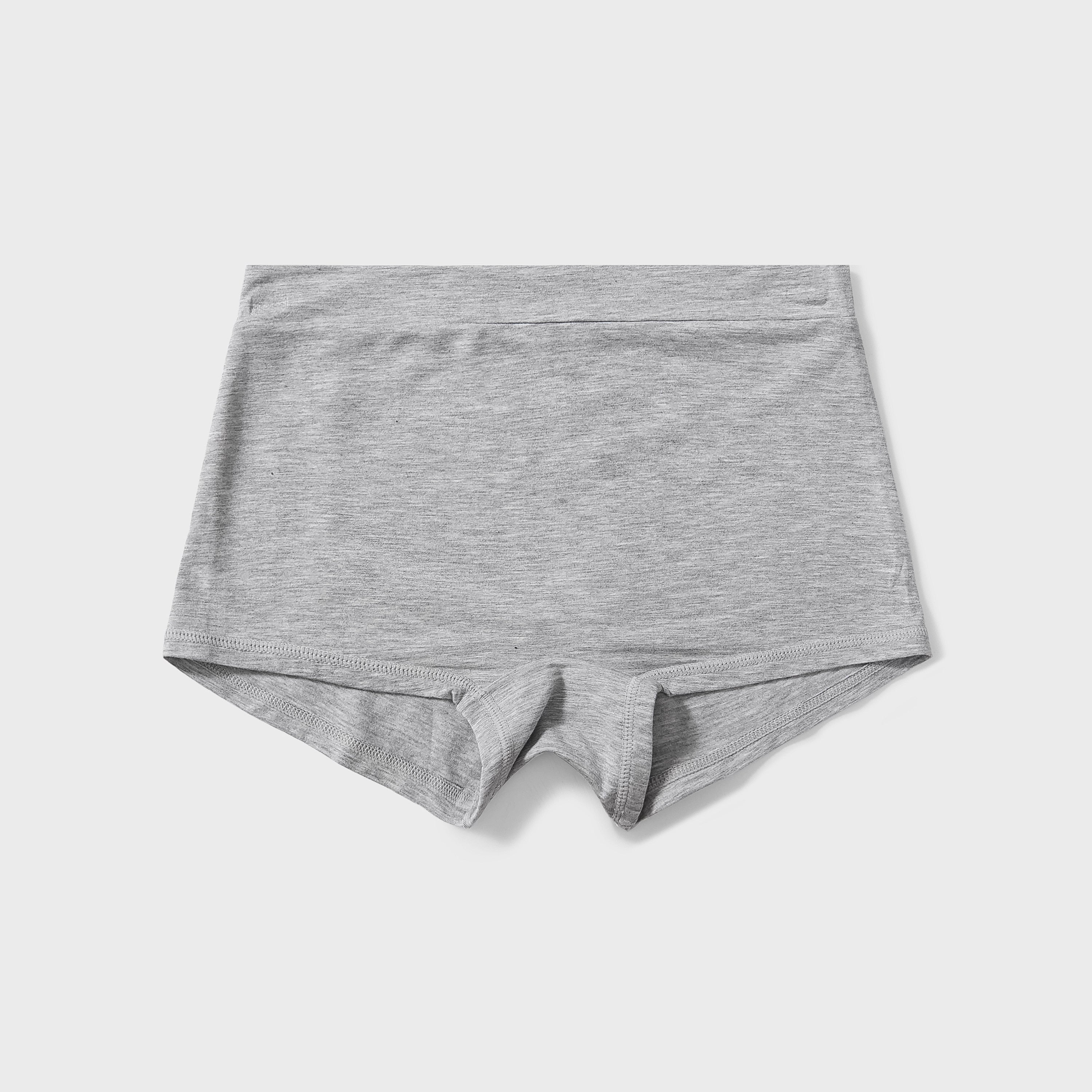 4 Pack Silktouch TENCEL™ Modal Boyshorts, soft, breathable, eco-friendly, and seamless design.