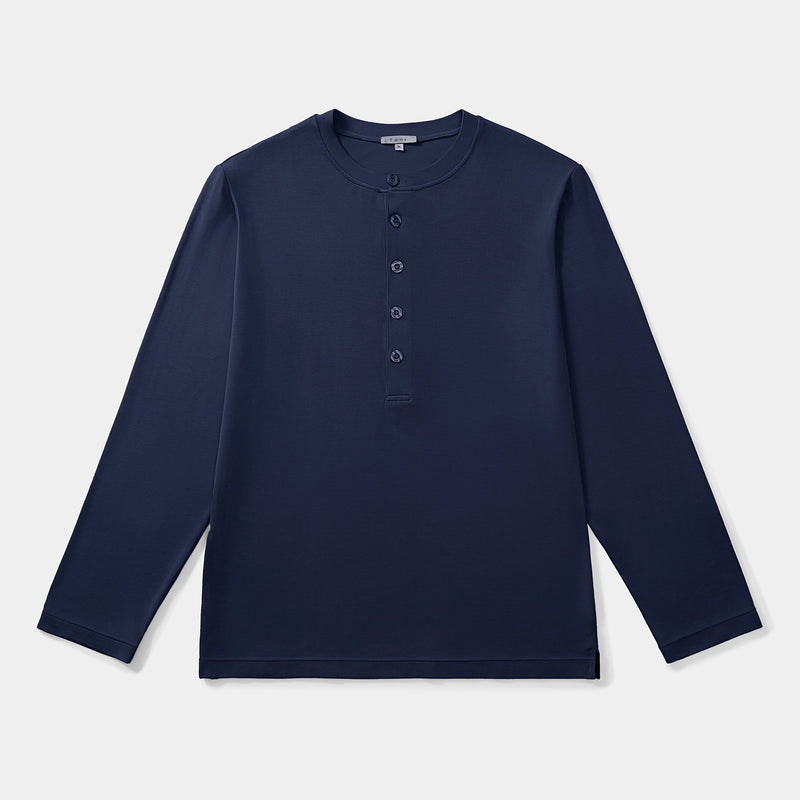 Silktouch*2 TENCEL™ Modal Air Henley Neck Top
