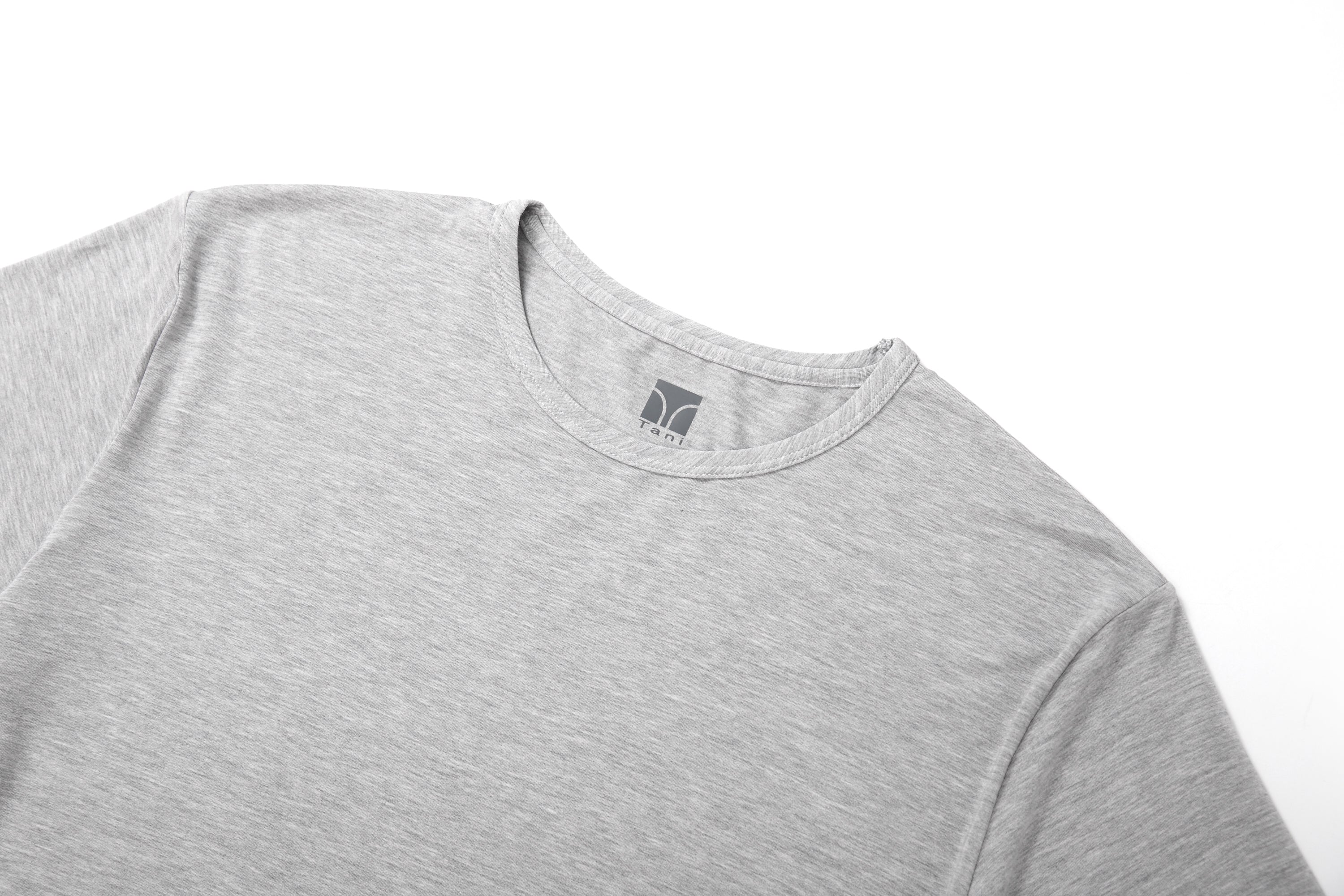 Men's 4 Pack Silktouch TENCEL™ Modal Air Round Neck Tees, breathable and odor-resistant.