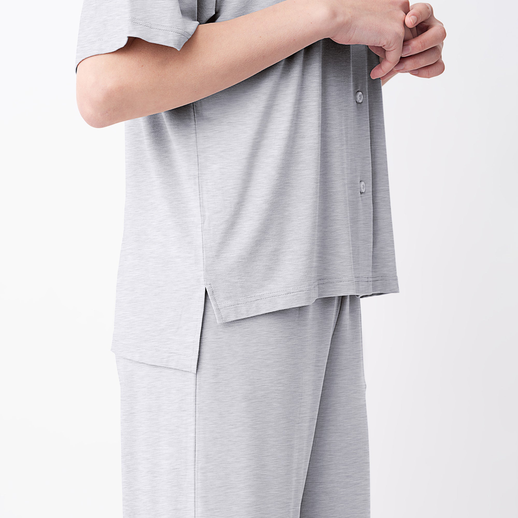 Silktouch TENCEL™ Modal Air Open Front Pyjama Set