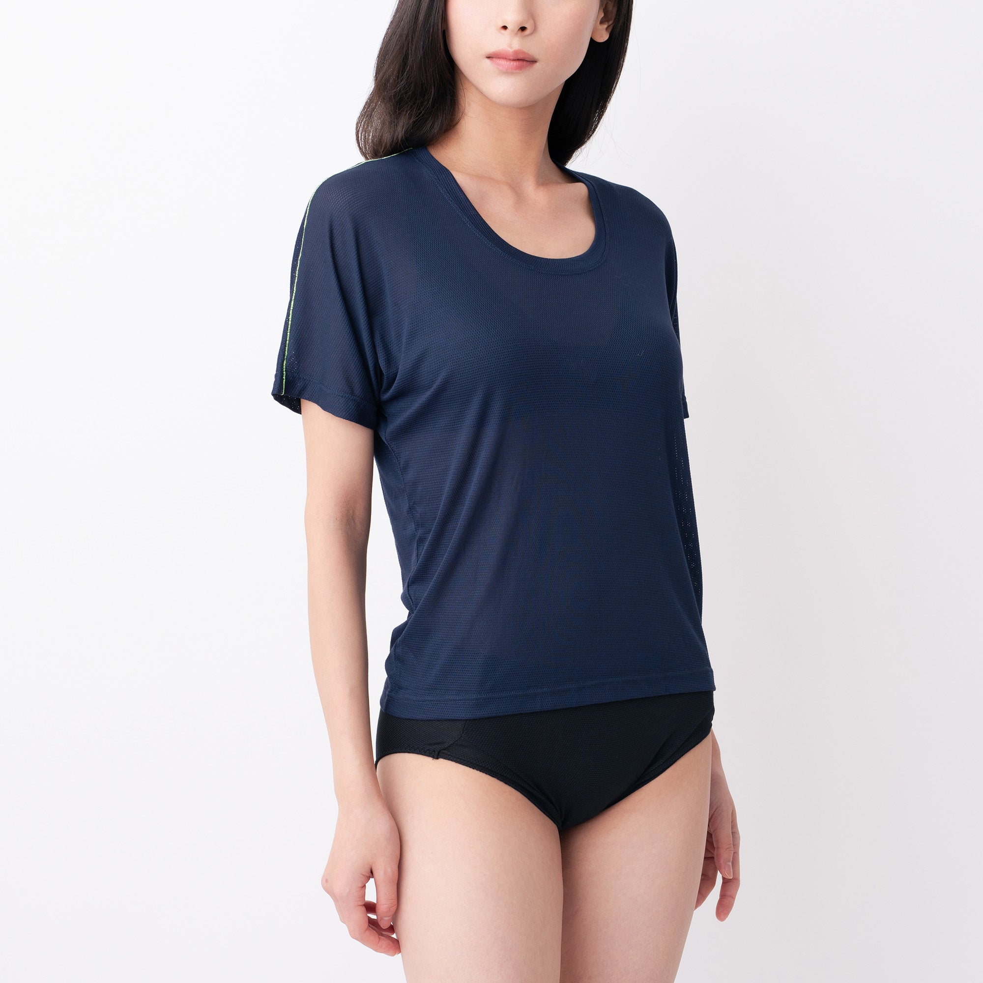 SportMesh Coolmax® Round Neck Short Sleeve Tee