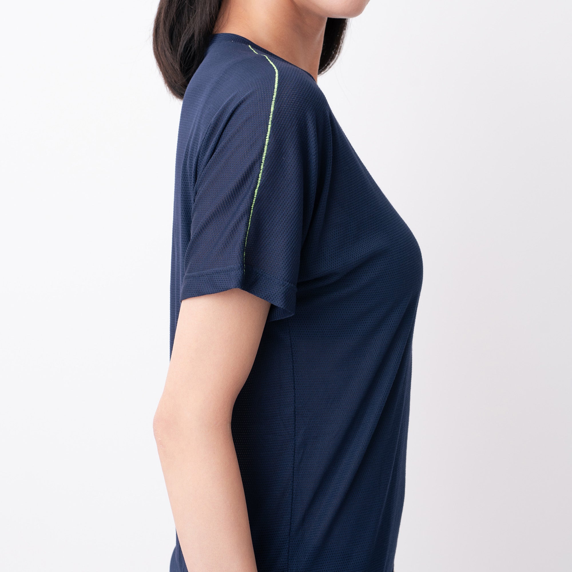 SportMesh Coolmax® Round Neck Short Sleeve Tee