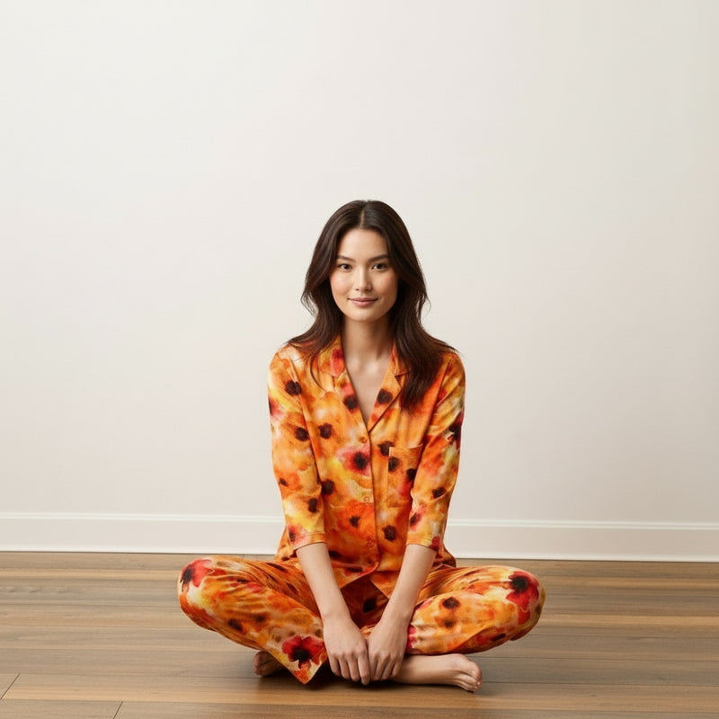 Silktouch TENCEL™ Modal Air 3/4 Sleeve Pyjama Set