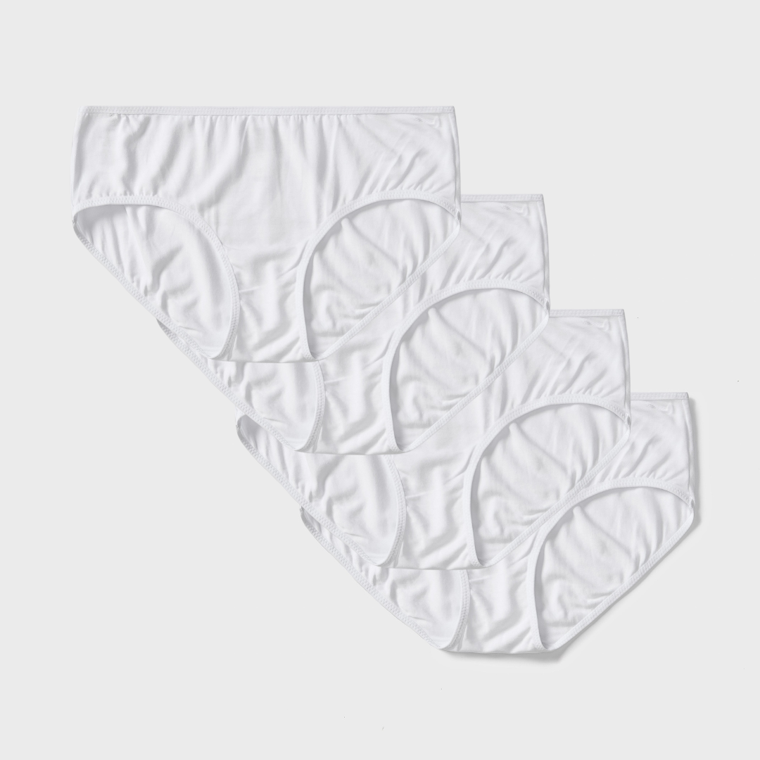 4 Pack Silktouch TENCEL™ Modal Air Panty: Soft, breathable, eco-friendly comfort.