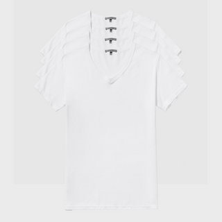 Active 莱赛尔V领短袖Tee (四件装)