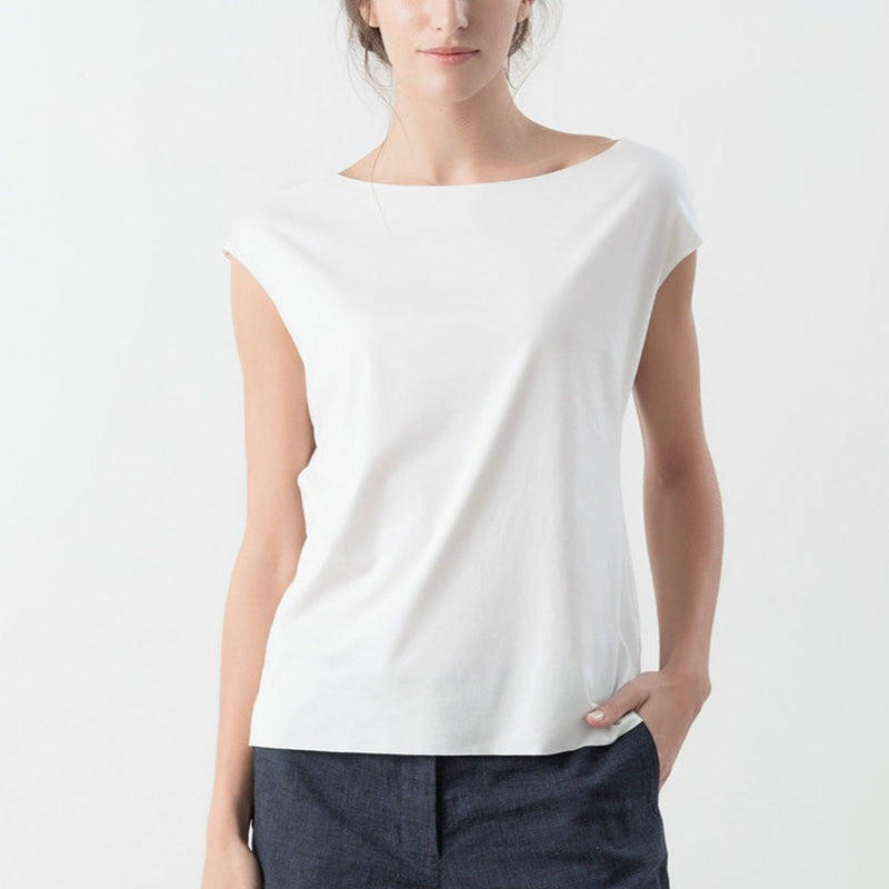 Freeform TENCEL™ 无缝船领Tee