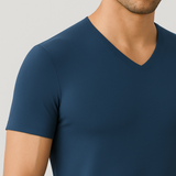 Freeform Seamless Cotton V-Neck Tee