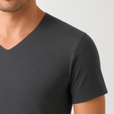Freeform Seamless Cotton V-Neck Tee