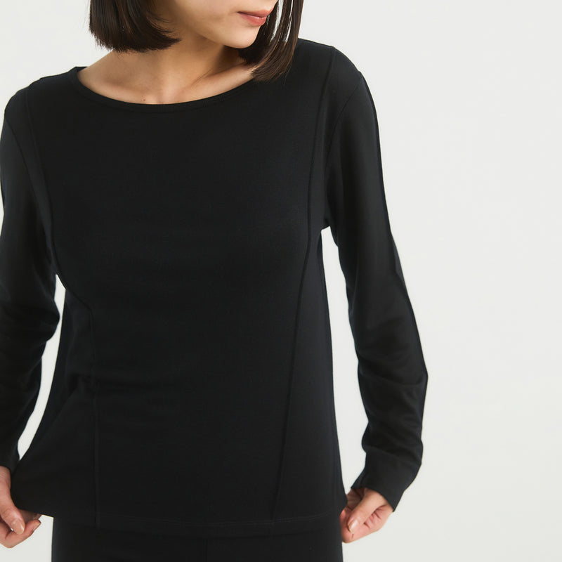 Wool Sense Round Neck Thermal Top