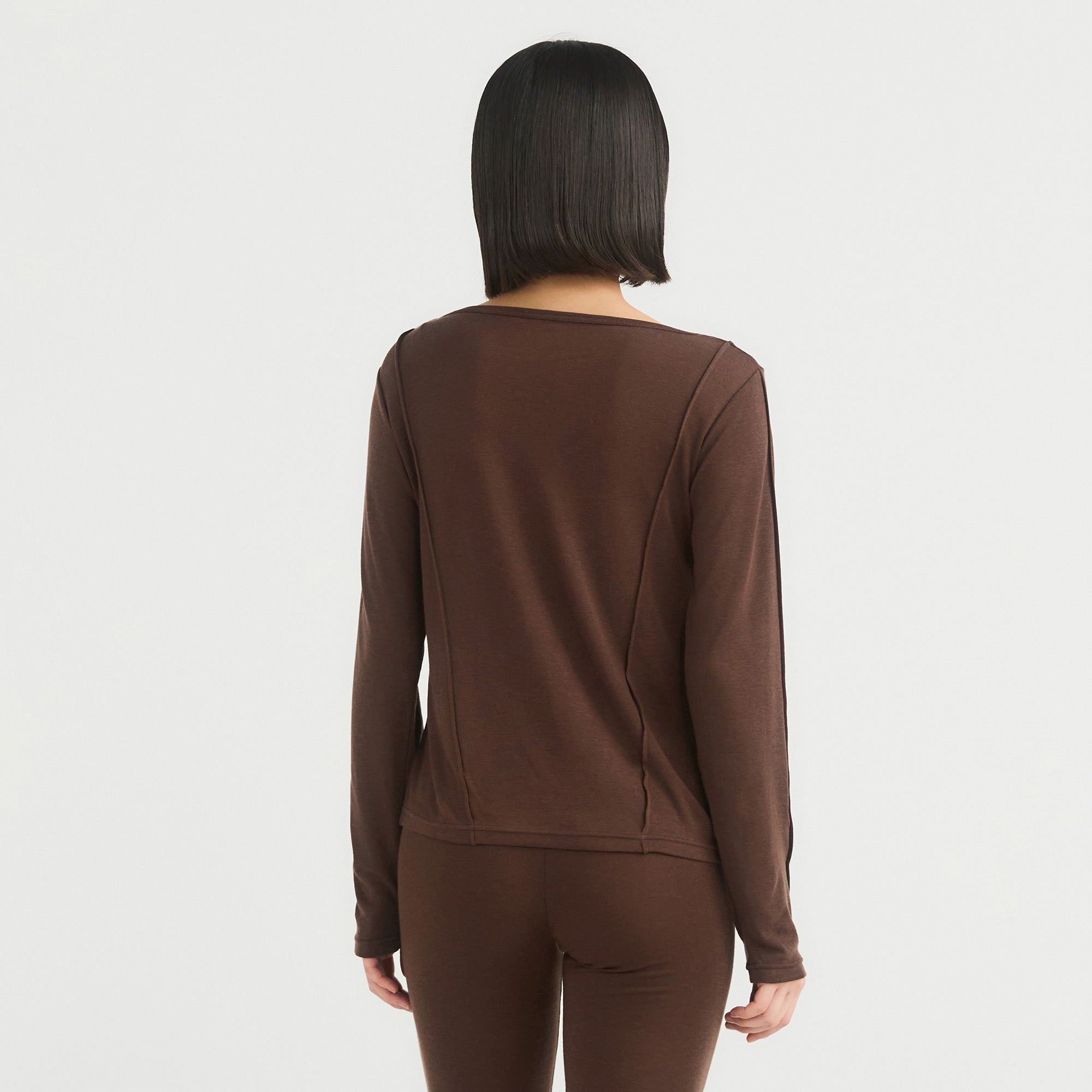 Wool Sense Round Neck Thermal Top