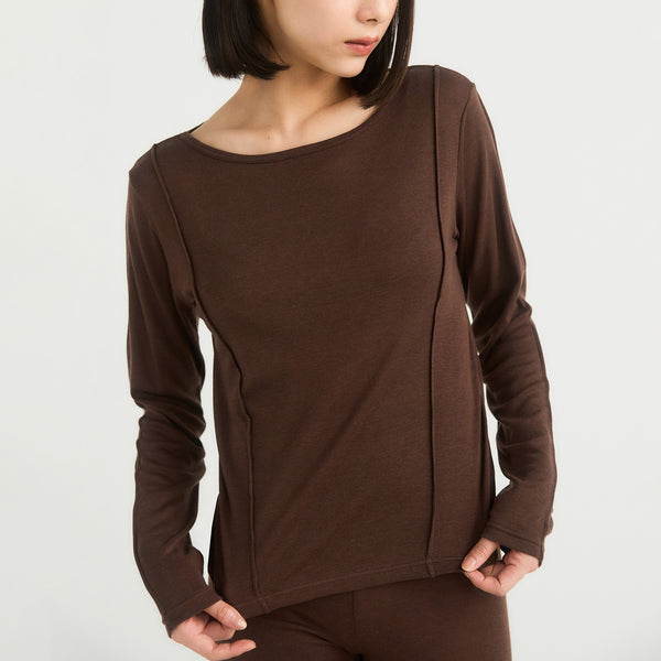 Wool Sense Round Neck Thermal Top
