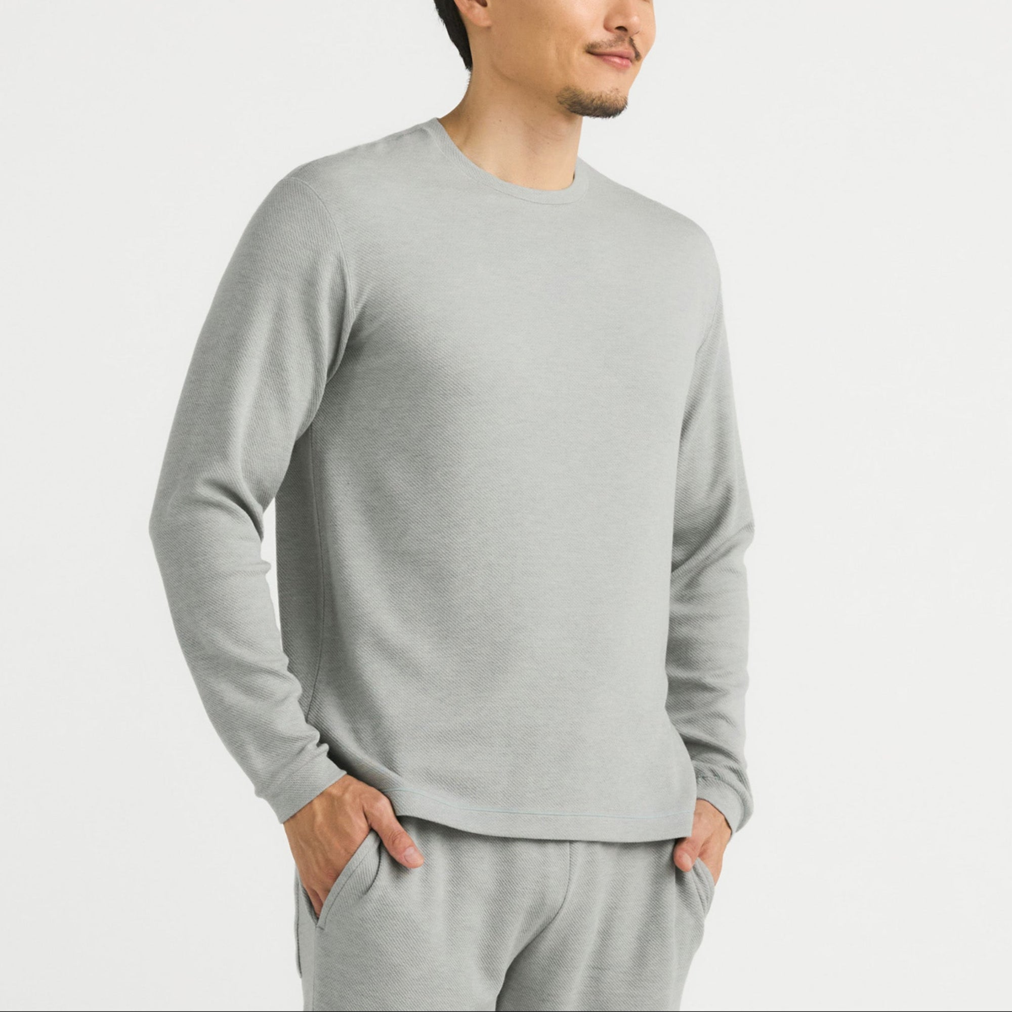 Wool Sense Round Neck Thermal Top