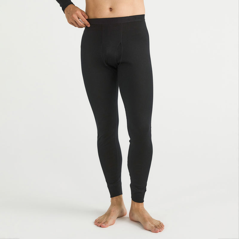 Wool Sense Jacquard Waistband Leggings