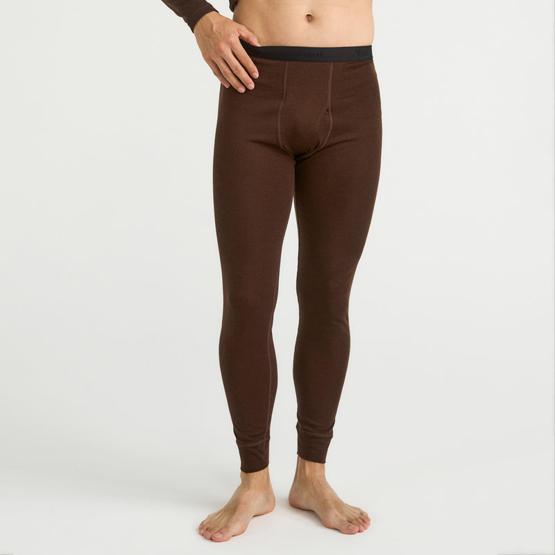 Wool Sense Jacquard Waistband Leggings