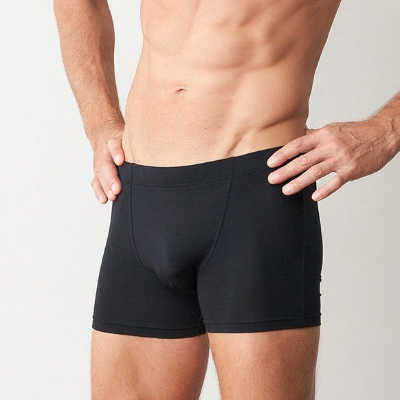 4 pack of TENCEL™ Modal Air boxer briefs with breathable, moisture-wicking fabric.