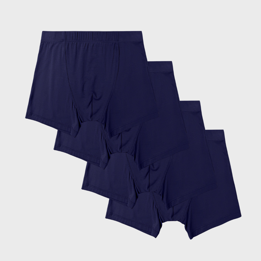 4 Pack Silktouch TENCEL™ Modal Air Boxer Briefs: Soft, breathable, and eco-friendly comfort.