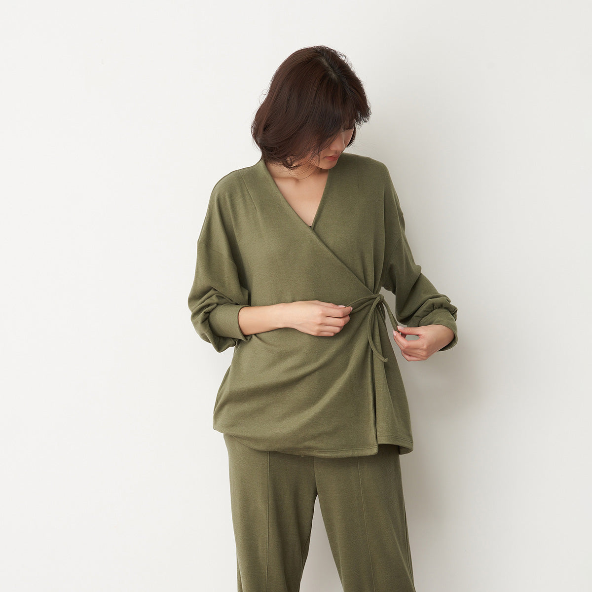 Loft 保暖绑带上衣