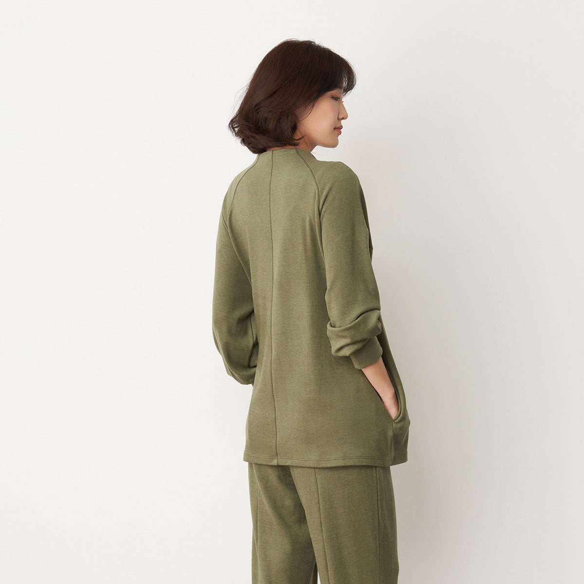 Loft 保暖绑带上衣