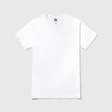 Swiss Cotton Seamless V Neck Short Sleeve Tee