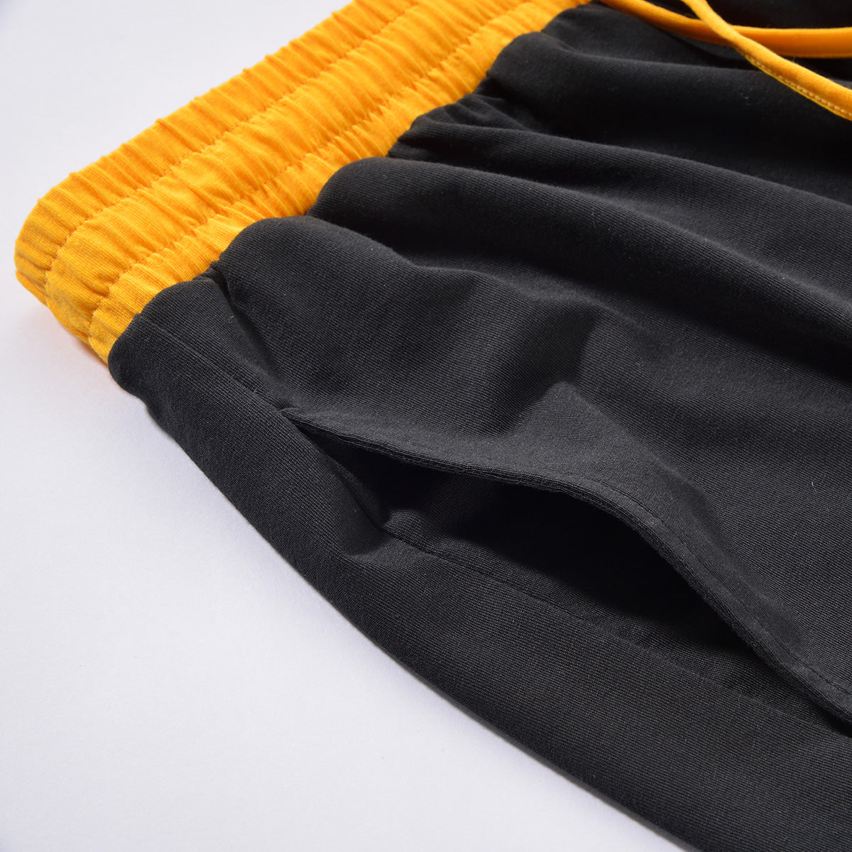 Women's Cool Cotton Shorts with contrast waistband, lightweight, and wrinkle-resistant fabric.