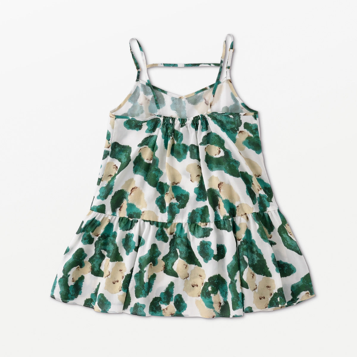 Flow TENCEL™ LUXE Peplum Top with adjustable straps, eco-friendly and elegantly designed.