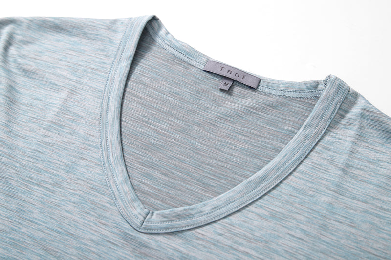 Luxeline V Neck Short Sleeve Tee