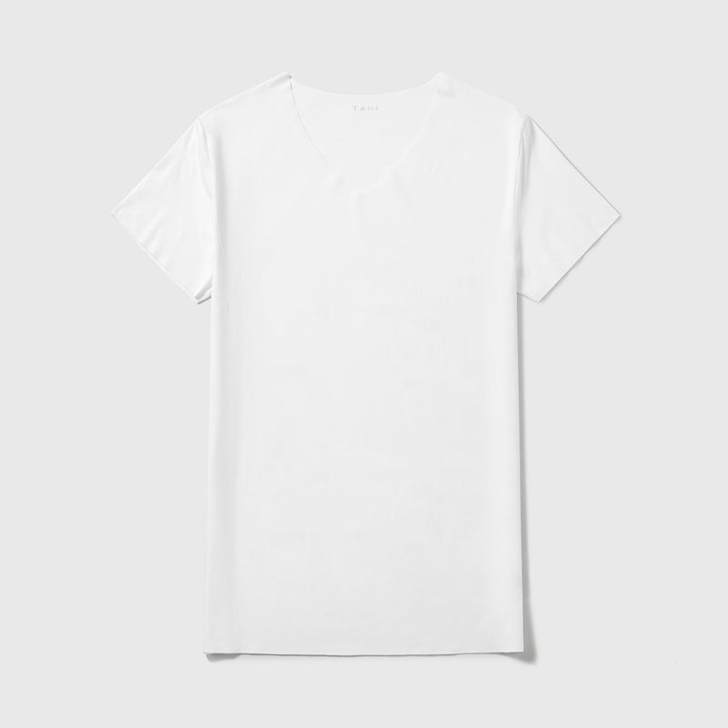 Freeform Seamless Cotton V-Neck Tee