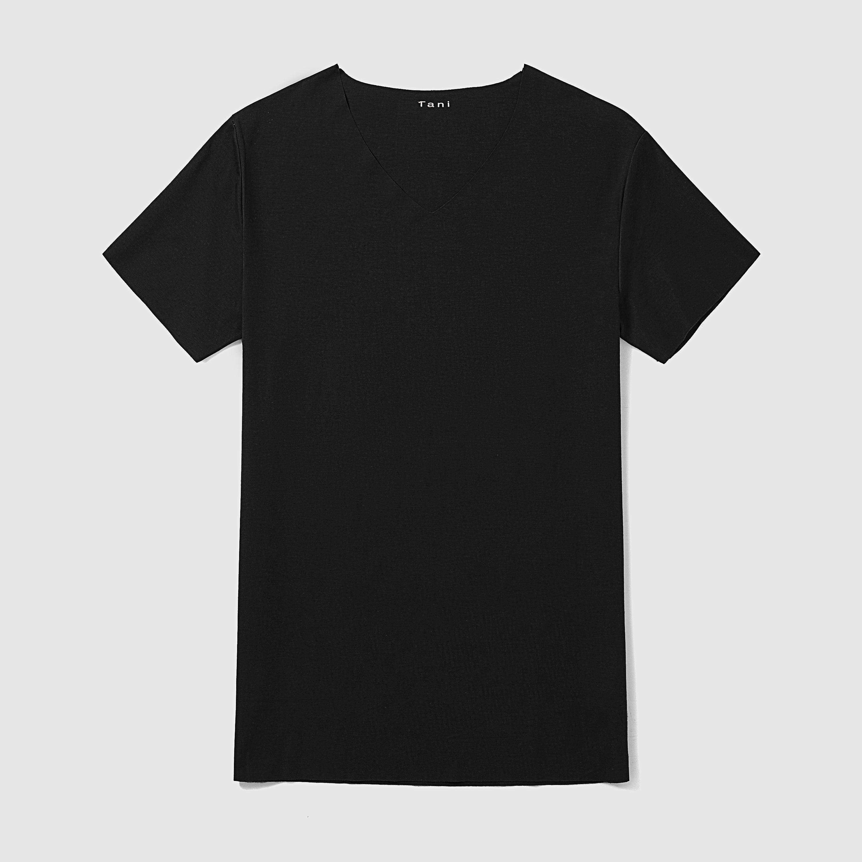 Freeform Seamless Cotton V-Neck Tee