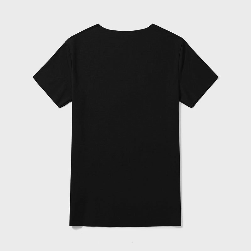 Freeform Cotton V Neck Short Sleeve Tee