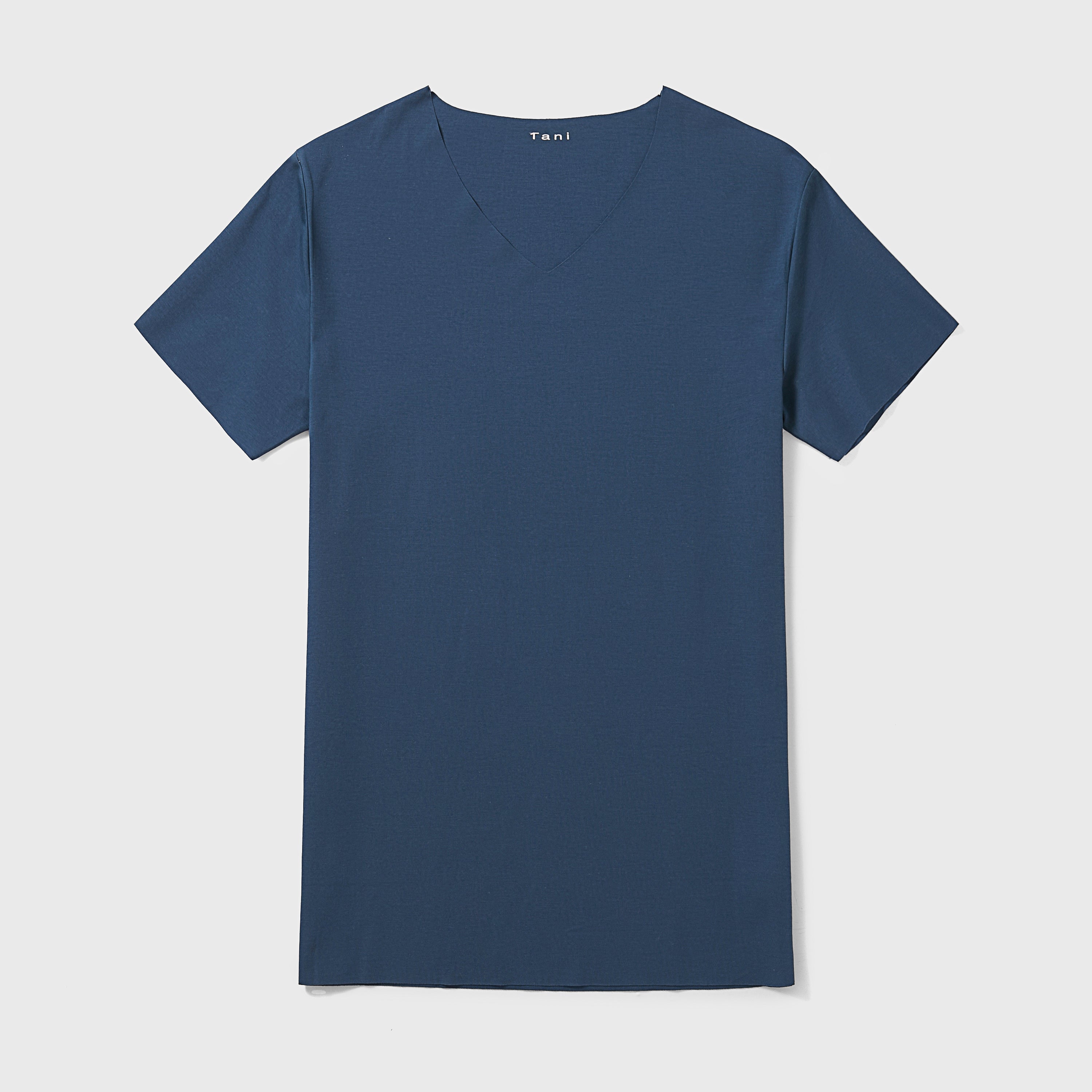 Freeform Seamless Cotton V-Neck Tee