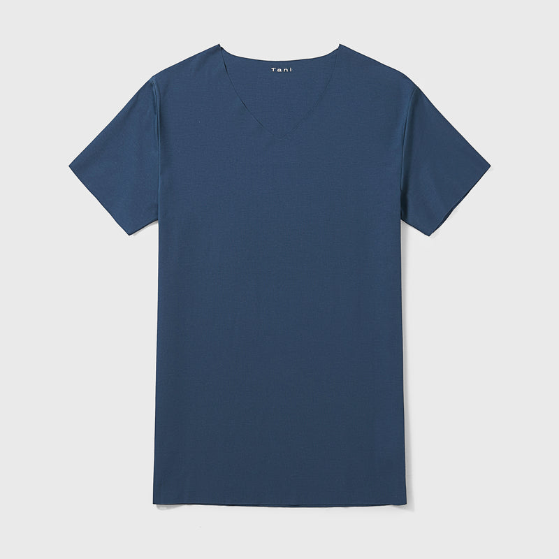 Freeform Cotton V Neck Short Sleeve Tee